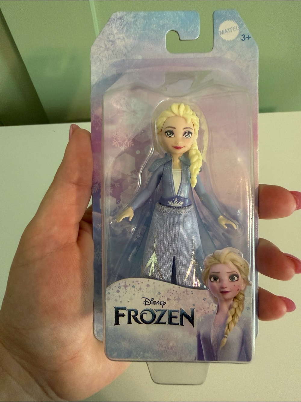 Disney Frozen Elsa Mattel Small Doll Figure New in Package